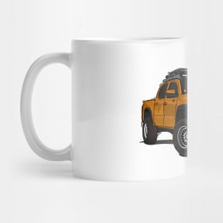 Toyota 4Runner Orange Mug